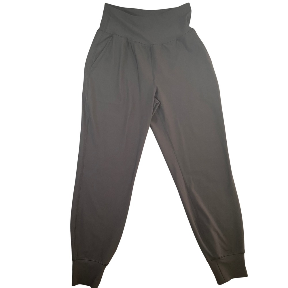 Old Navy Active Women's Powersoft High Rise Joggers Go-Dry Black M Activewear